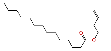 3-Methyl-3-butenyl tetradecanoate